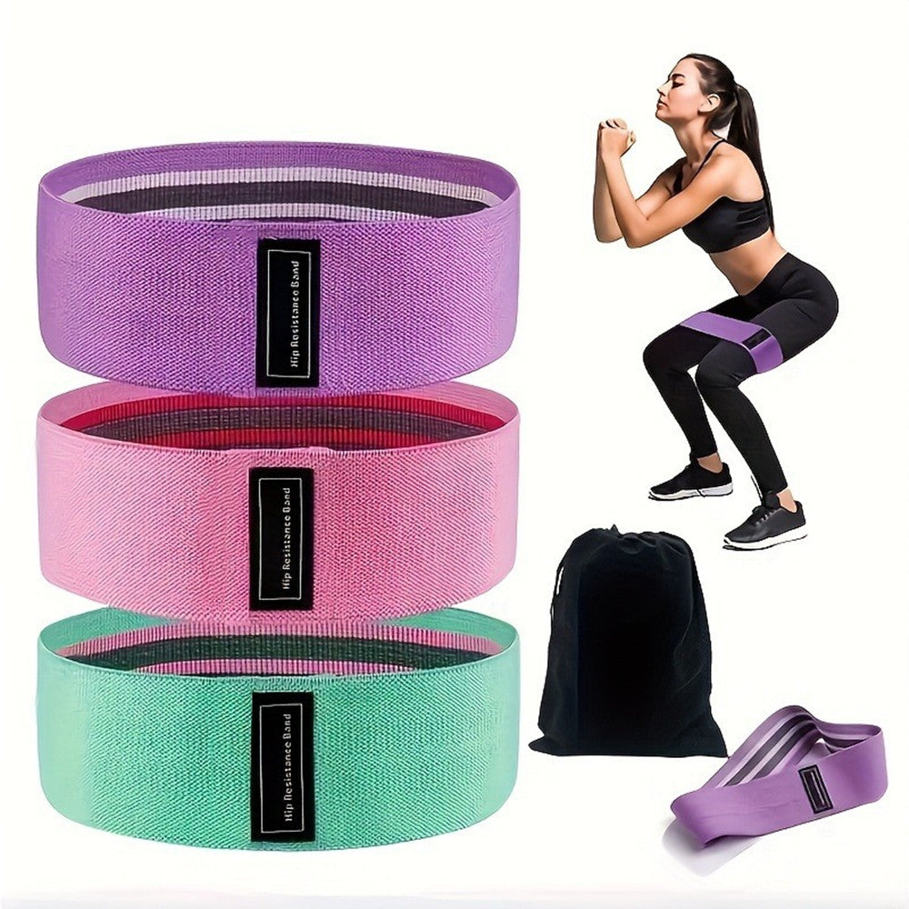 TENSION BUILT — Resistance Loop Bands (Set of 3)