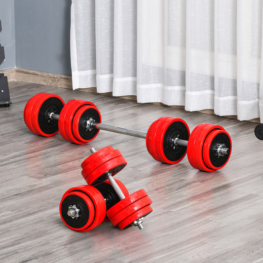 IRON BUILT — 66lb Adjustable Dumbbell Set