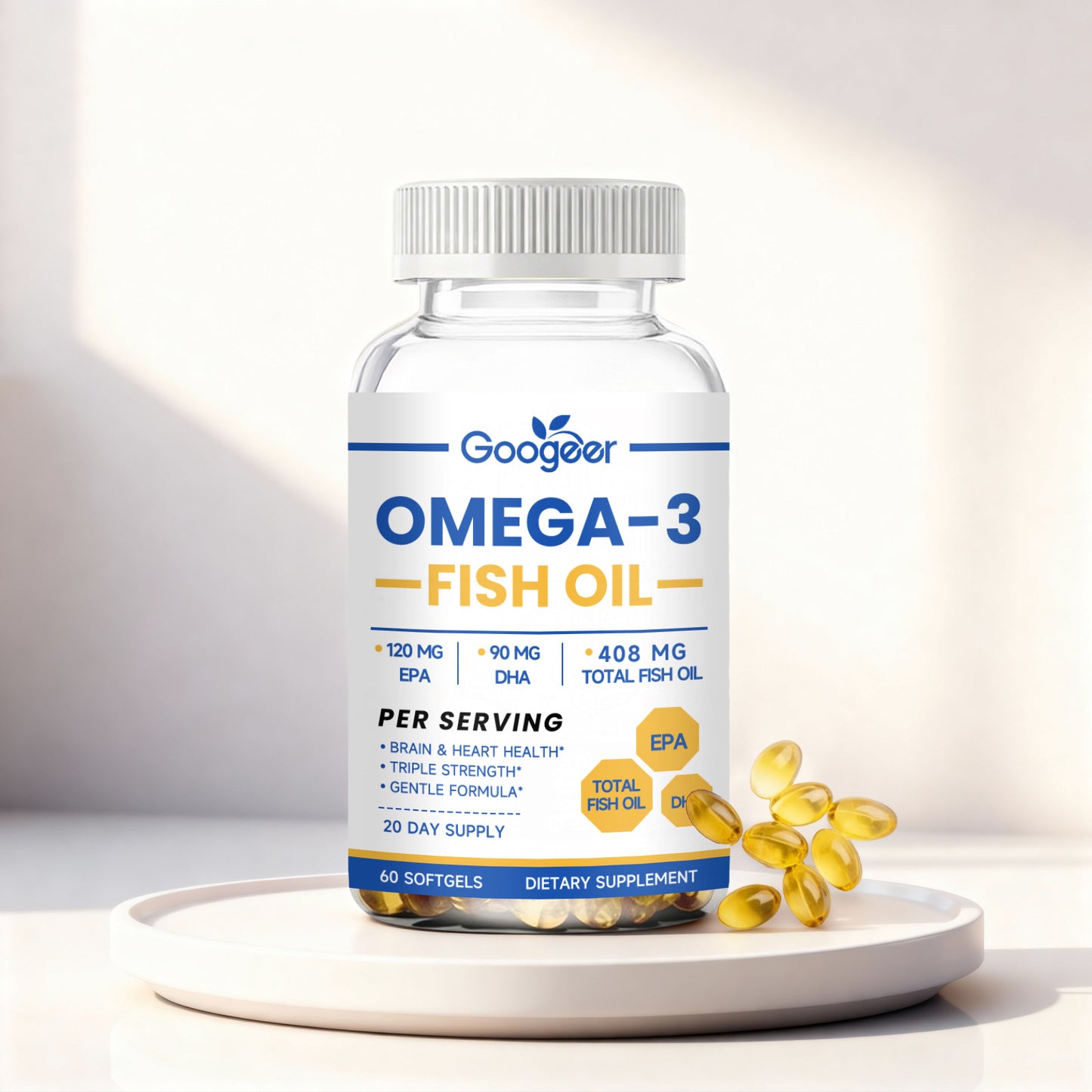 RECOVERY FORGED — Omega-3 Fish Oil
