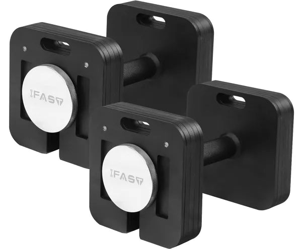 IRON BUILT — 50lb Adjustable Dumbbell Set