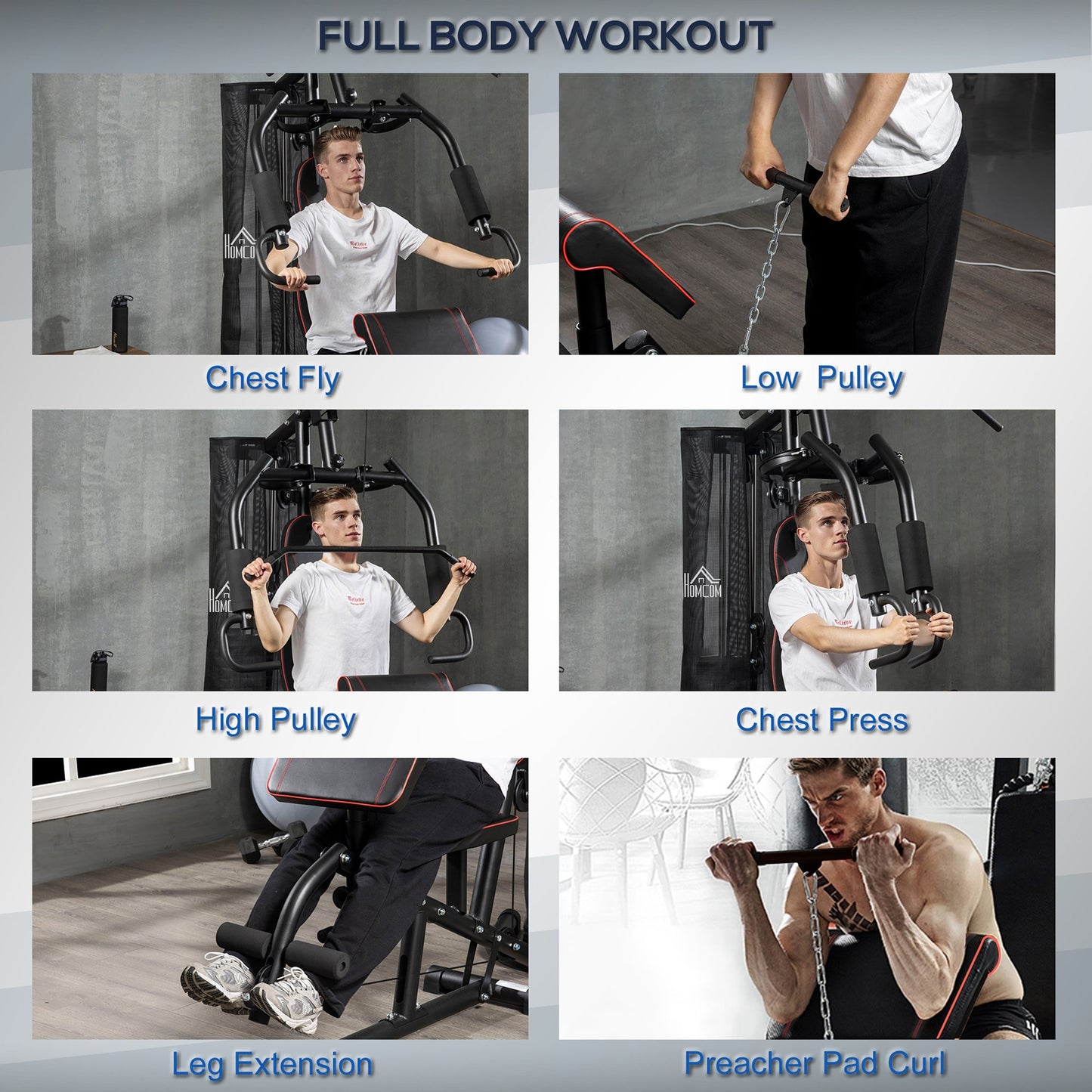 Multi-Functional Home Gym Workout Station